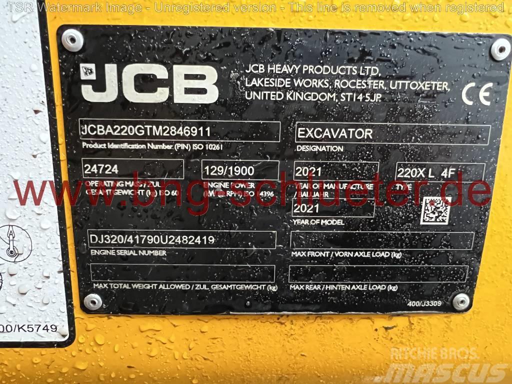 JCB 220X LC -gebraucht- Beltegraver
