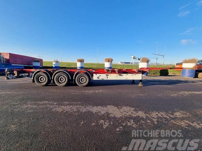 Krone SD 27 | Air suspension | SAF disc | All connection Containerchassis Semitrailere