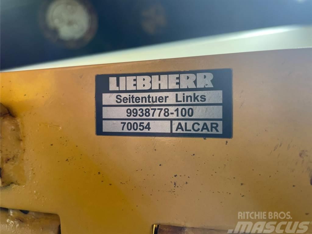 Liebherr A924B-9938778-Hood/Seitentuer links/Kap Chassis og understell