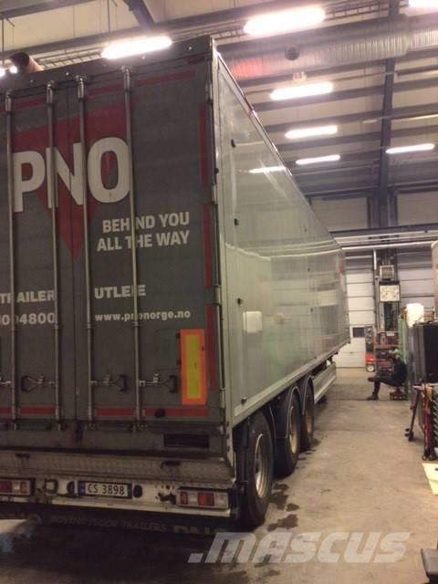 Kraker MOVING FLOOR - HYDRAULIC SIDE - OPENING SIDE Andre hengere