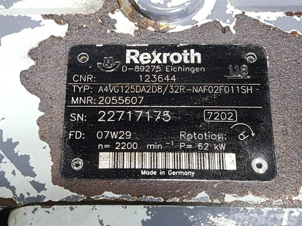 Rexroth A4VG125DA2D8/32R-123644 / R902055607-Drive pump Hydraulikk