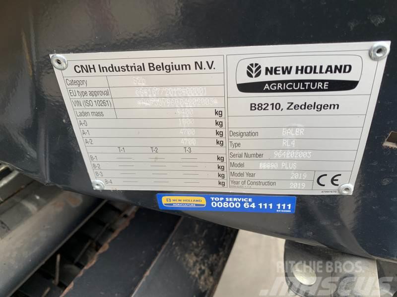 New Holland BIGBALER 890 RC PLUS Firkantpresser