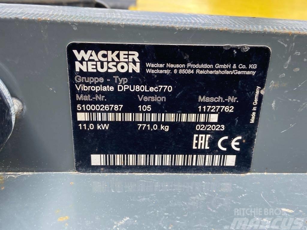 Wacker Neuson DPU80Lec770 Vibroplater