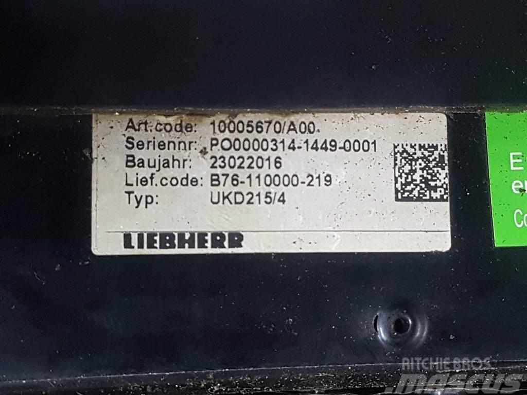Liebherr A934C-10005670-UKD215/4-Airco condenser/Koeler Chassis og understell