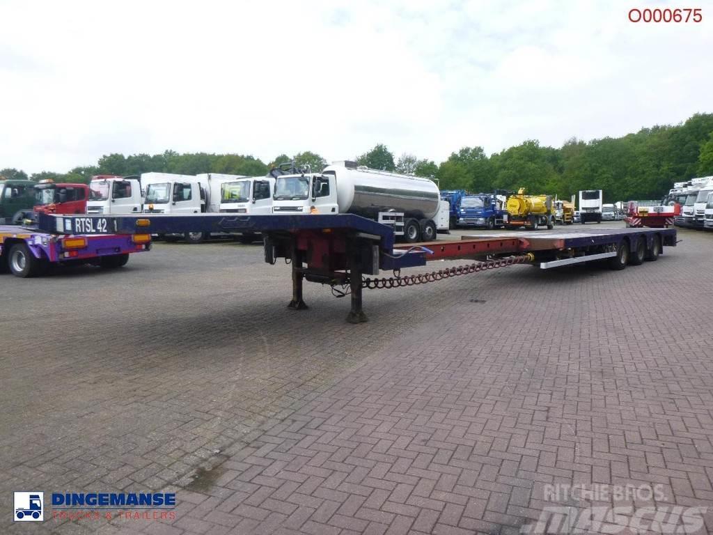 Nooteboom 3-axle semi-lowbed trailer OSDS-48-03V / ext. 15 m Brønnhenger semi