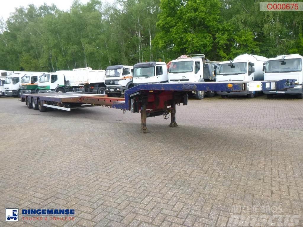 Nooteboom 3-axle semi-lowbed trailer OSDS-48-03V / ext. 15 m Brønnhenger semi