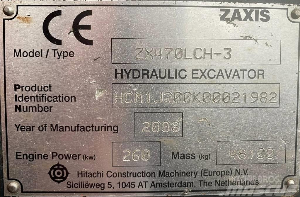 Hitachi ZX 470 LC H-3 Beltegraver