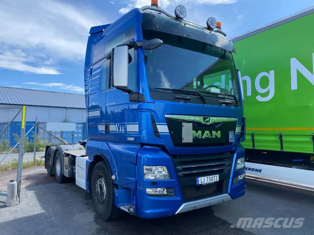 MAN TGX 28.580 6X2  - D38 - HYDRAULIKK - 394Tkm Trekkvogner