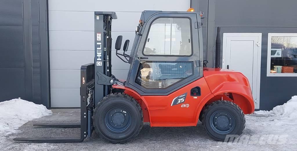 Heli 3,5 tonns diesel 4x4 - 4,7 m løftehøyde (PÅ LAGER) Diesel Trucker