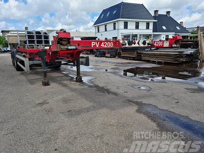 Krone SDC27ELTU5-2 | All connections | Rear extendible Containerchassis Semitrailere
