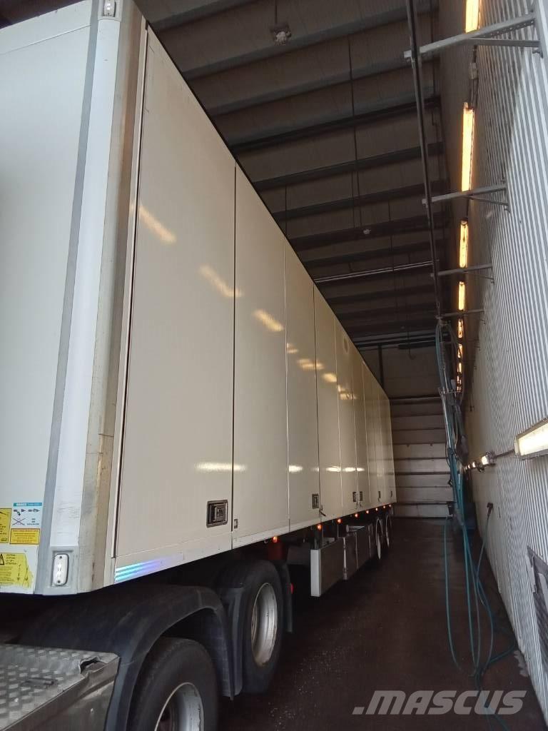 Ekeri CITY BOX - ÅBENSIDE - LIFT - 33 PLL Lettisolert skaptrailer