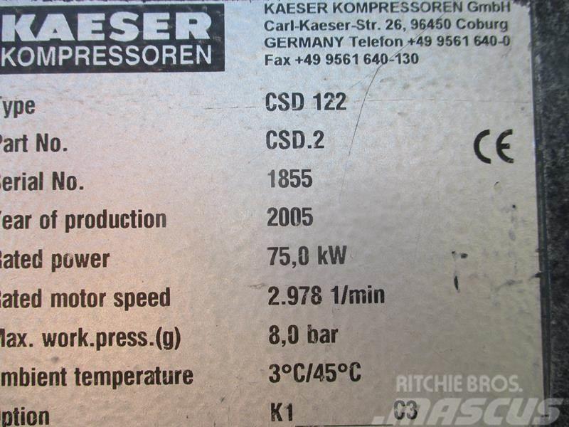 Kaeser CSD 122 Kompressorer