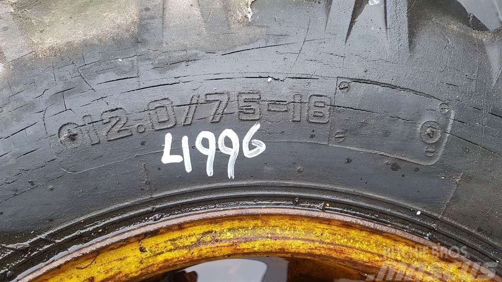  River 12.0/75-18 - Tyre/Reifen/Band Dekk, hjul og felger
