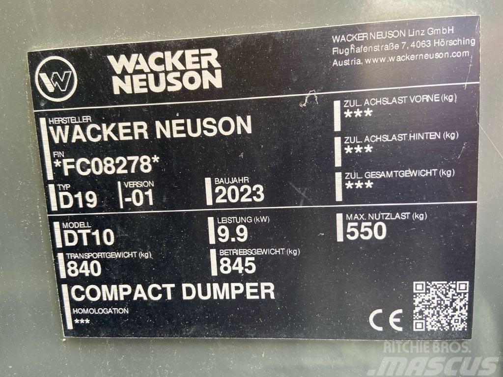 Wacker Neuson DT10 Beltedumpere