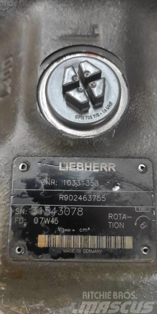 Liebherr Rexroth A10VO45 Hydraulics