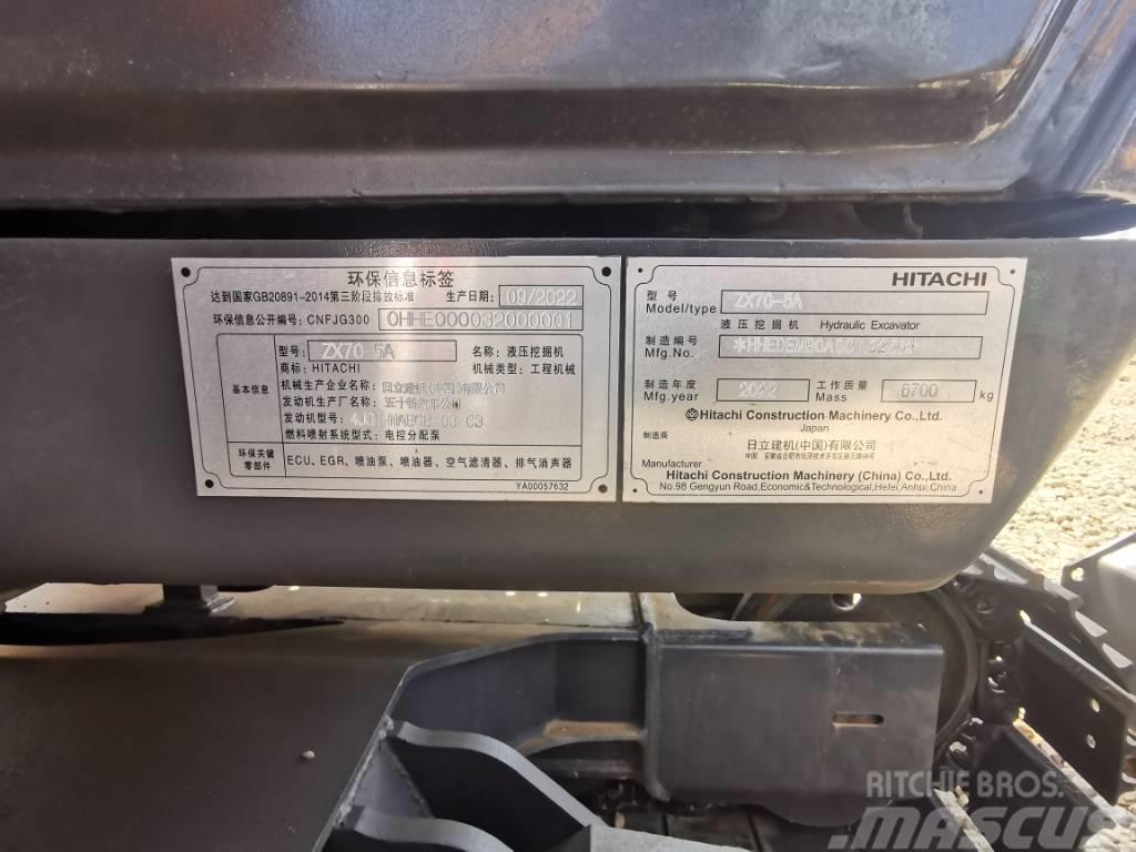 Hitachi ZX 70 Minigravere <7t