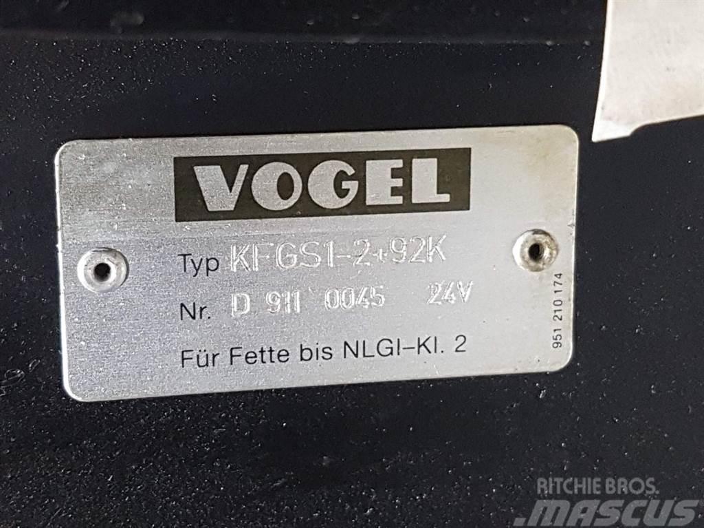 Liebherr A924-Vogel KFGS1-2+92K 24V-Lubricating system Chassis og understell