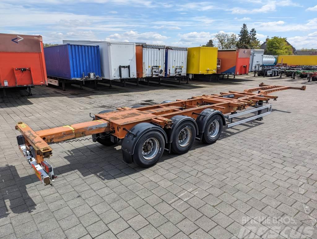 Krone SD 27 3-Assen BPW - LiftAxle - DiscBrakes - 5510kg Containerframe semi-trailers