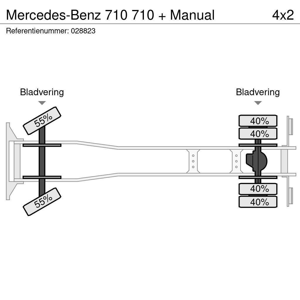 Mercedes-Benz 710 710 + Manual Skapbiler