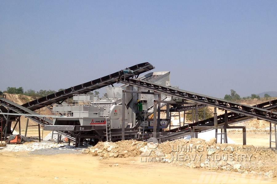 Liming 150 TPH portable mobile stone crusher and screen p Mobile knuseverk