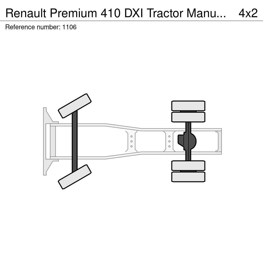 Renault Premium 410 DXI Tractor Manuel Gearbox Hydraulic I Trekkvogner