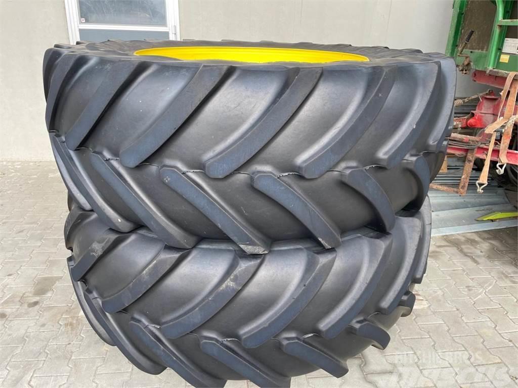 John Deere 650/65 R42 Komplettrad Reifen Räder Felgen Annet tilbehør