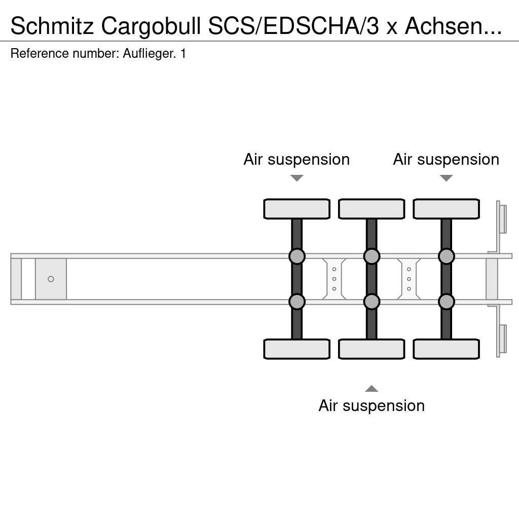 Schmitz Cargobull SCS/EDSCHA/3 x Achsen/Coli Gardintrailer