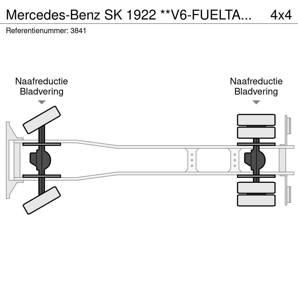 Mercedes-Benz SK 1922 **V6-FUELTANKER-TOPSHAPE** Tankbiler