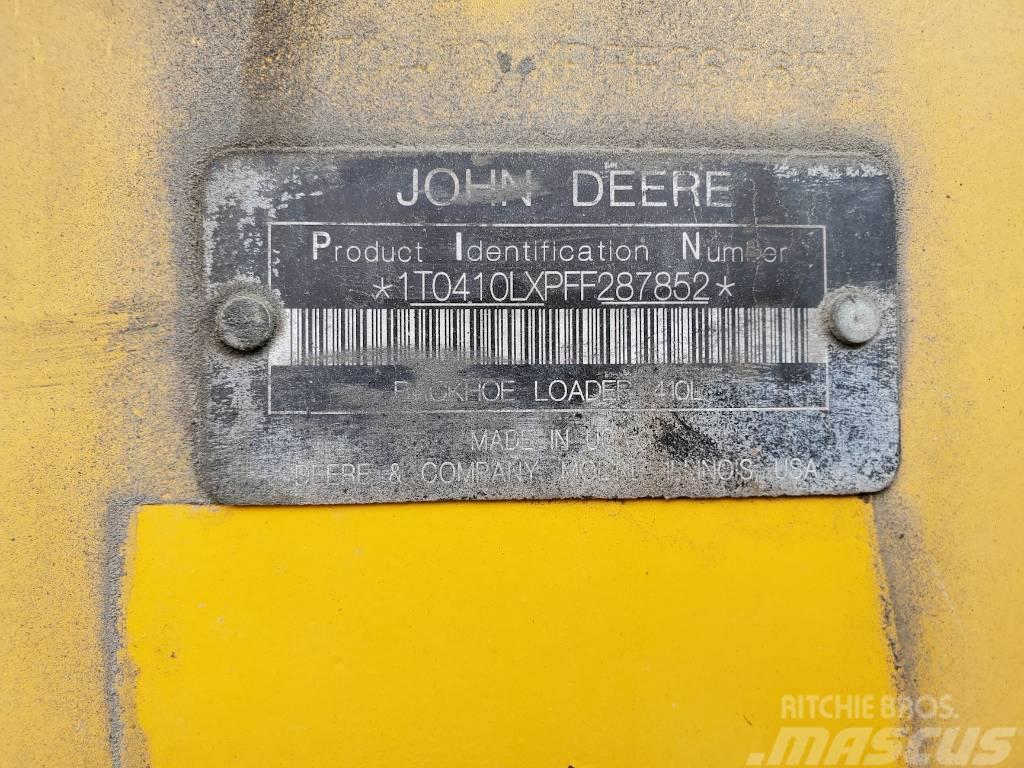 John Deere 410L Traktorgravere