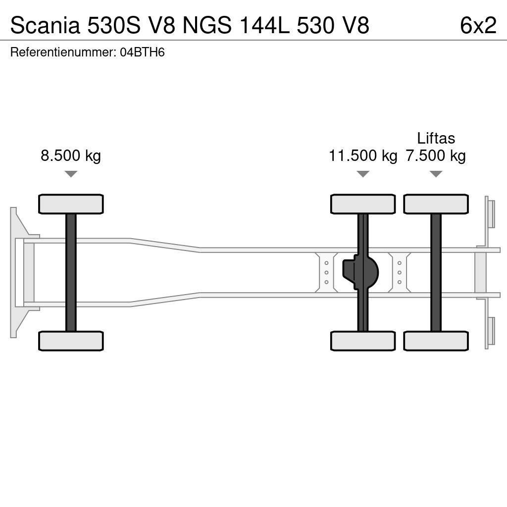 Scania 530S V8 NGS 144L 530 V8 Skapbiler