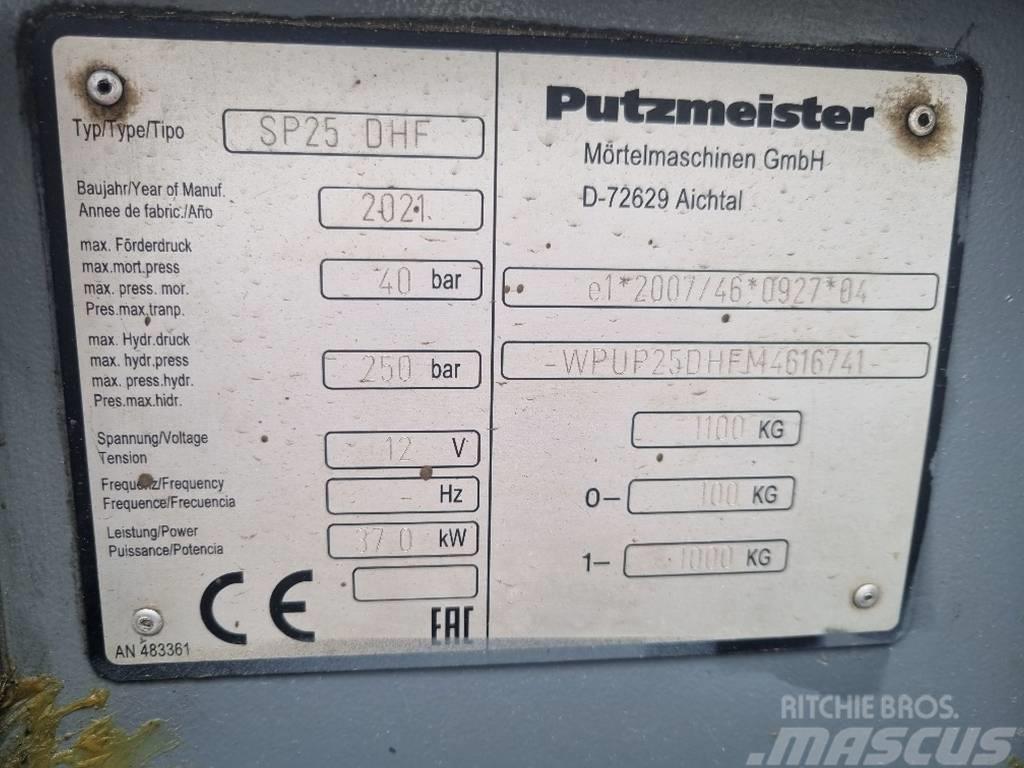 Putzmeister SP 25 DHF Fließestrichpumpe Screed pumps