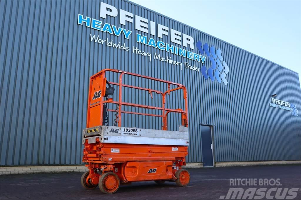 JLG 1930ES Electric, 7.72m Working Height, 227kg Capac Sakselifter