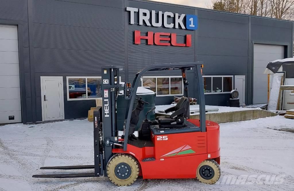 Heli 2,5 tonns el. truck - 4,7 m løftehøyde (PÅ LAGER) Elektriske trucker