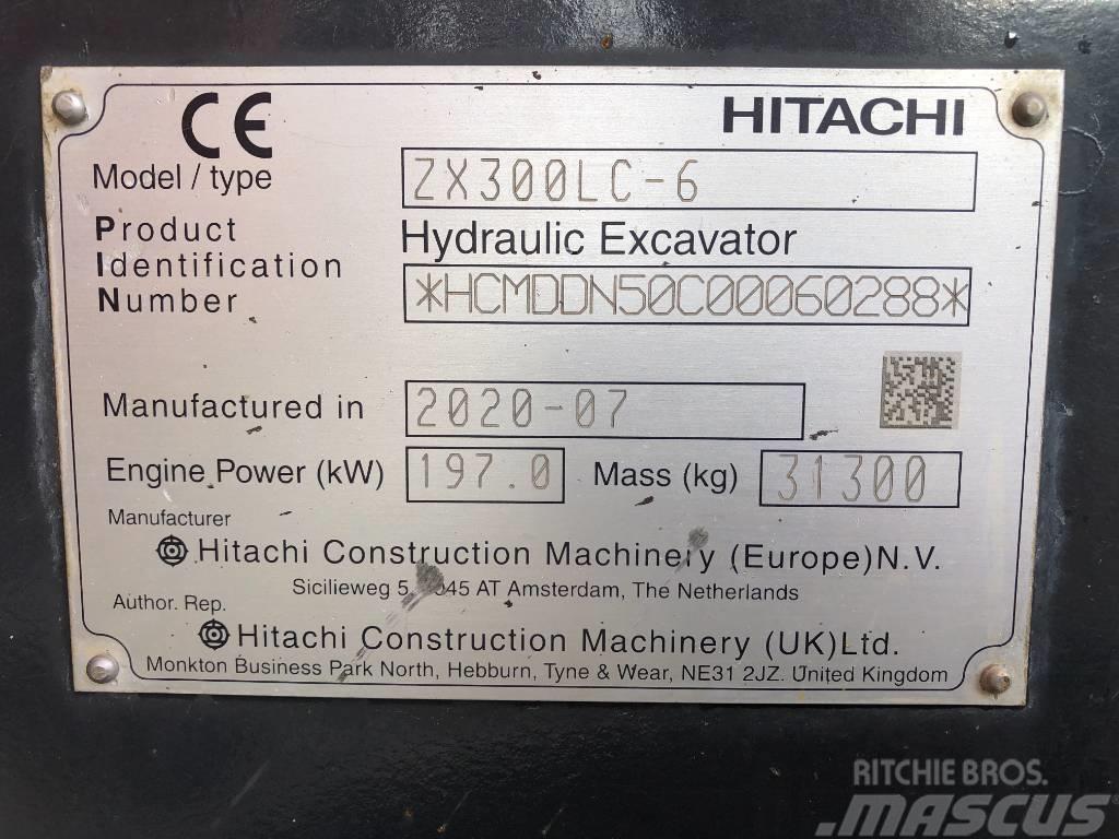 Hitachi ZX 300 LC-6 Beltegraver