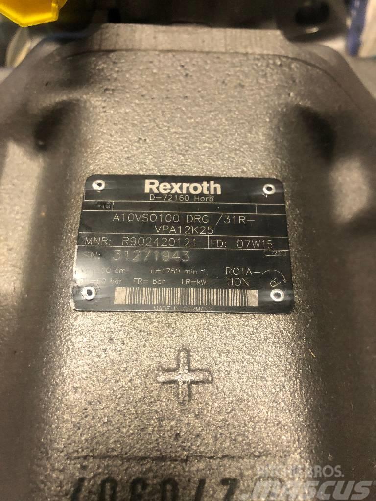 Rexroth A10VSO100DRG/31R-VPA12K25 + A10VSO 28 DG/31R-VPA12 Andre komponenter