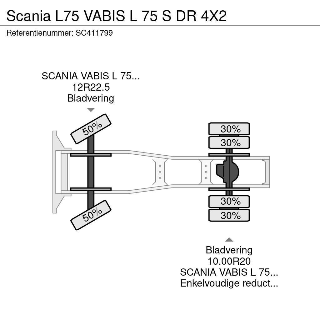 Scania L75 VABIS L 75 S DR 4X2 Trekkvogner