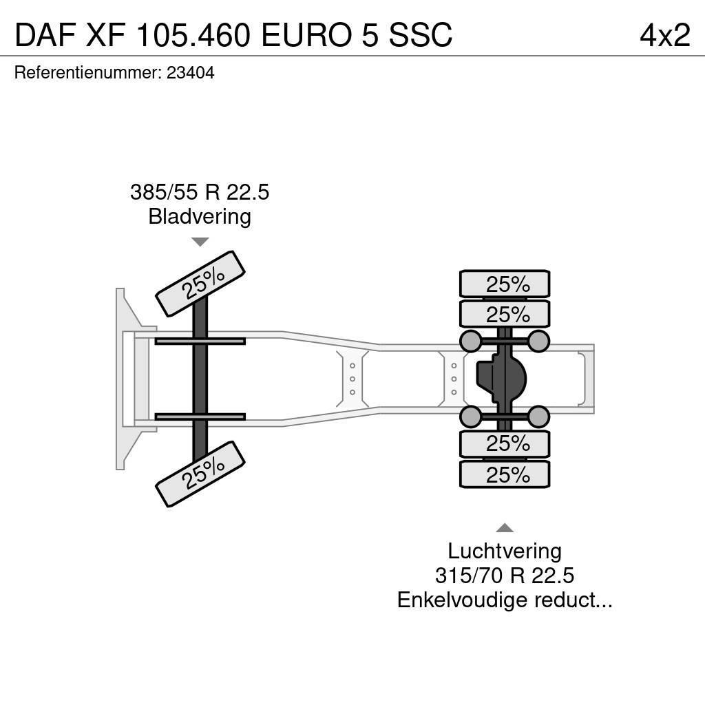 DAF XF 105.460 EURO 5 SSC Trekkvogner