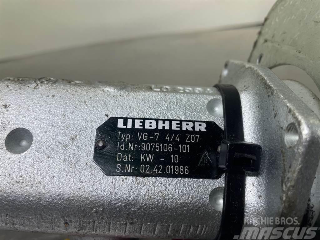 Liebherr A924B-9075106-Servo valve/Servoventil Hydraulikk