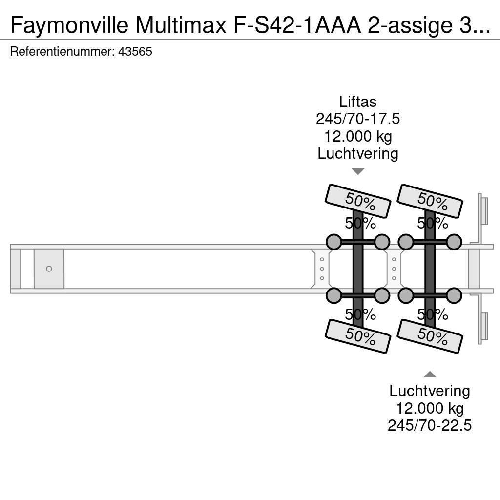 Faymonville Multimax F-S42-1AAA 2-assige 3,90 meter Extandable Brønnhenger semi