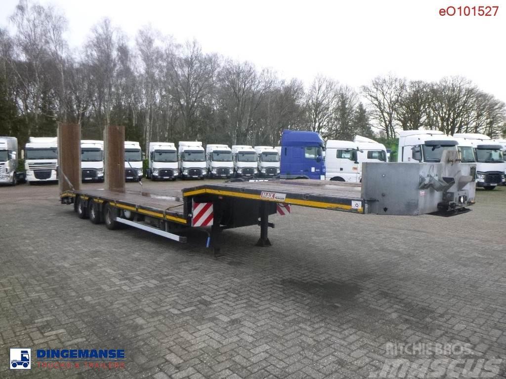 Faymonville 3-axle semi-lowbed trailer 50t + ramps Brønnhenger semi