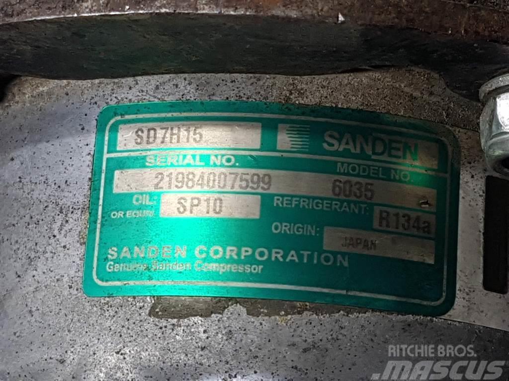  Sanden SD7H15-6035-Compressor/Kompressor/Aircopomp Motorer
