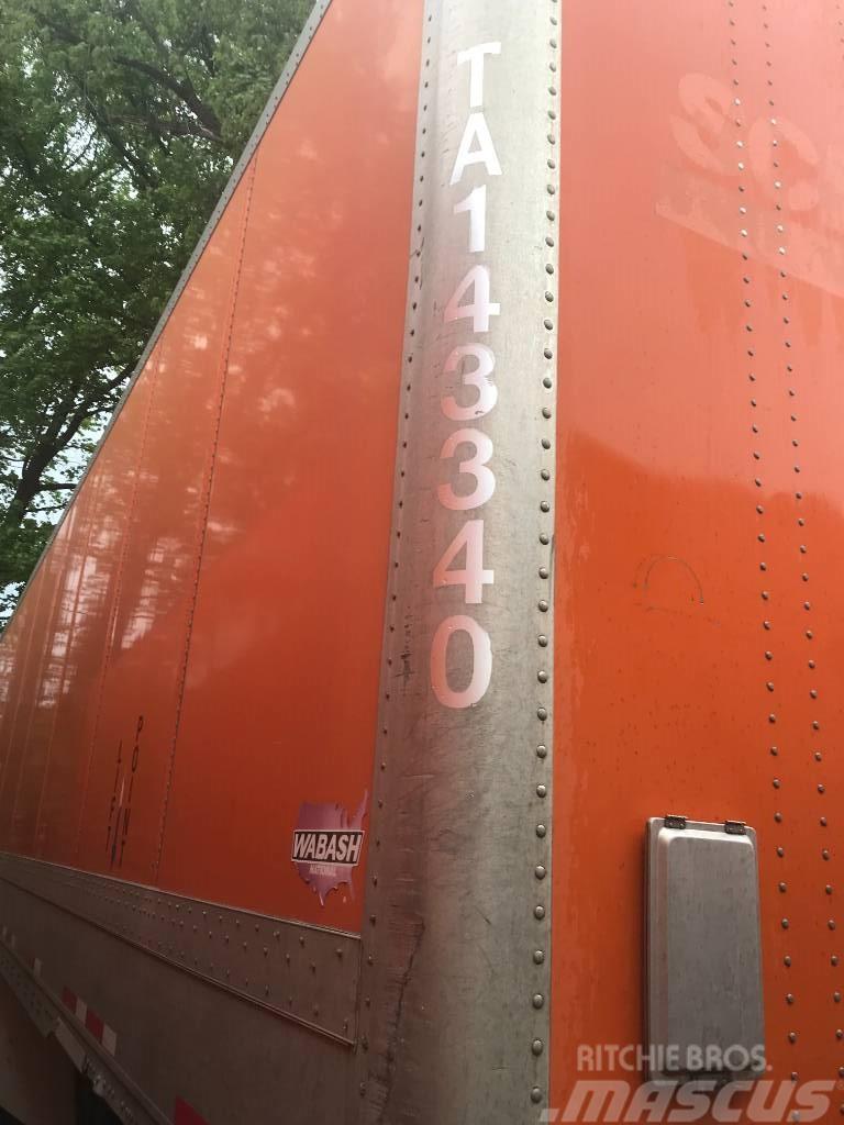Wabash 53 ft Dry Van Trailer - Food grade Skappåbygg