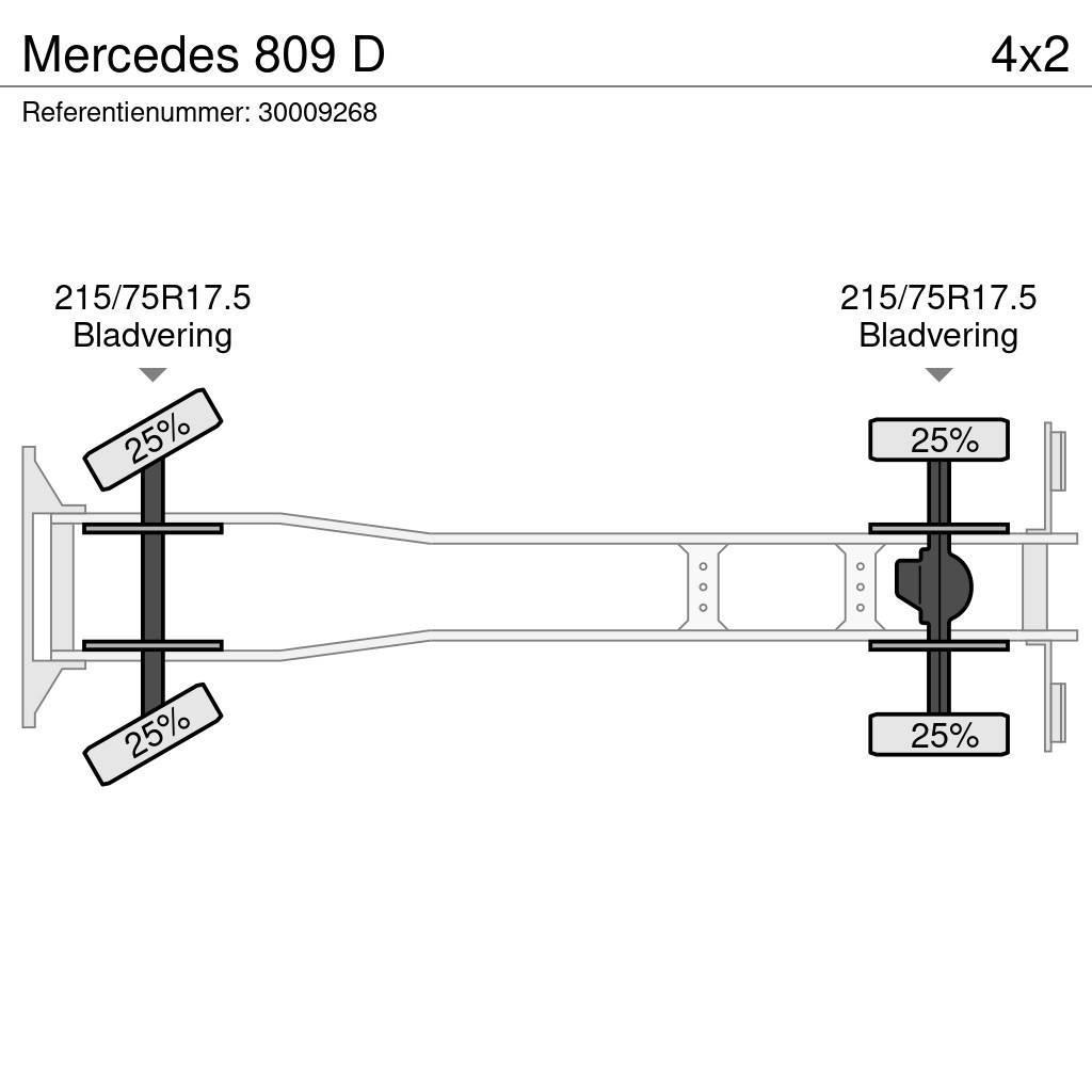 Mercedes-Benz 809 D Planbiler