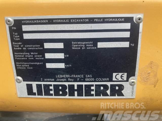 Liebherr R 918 Litronic Beltegraver