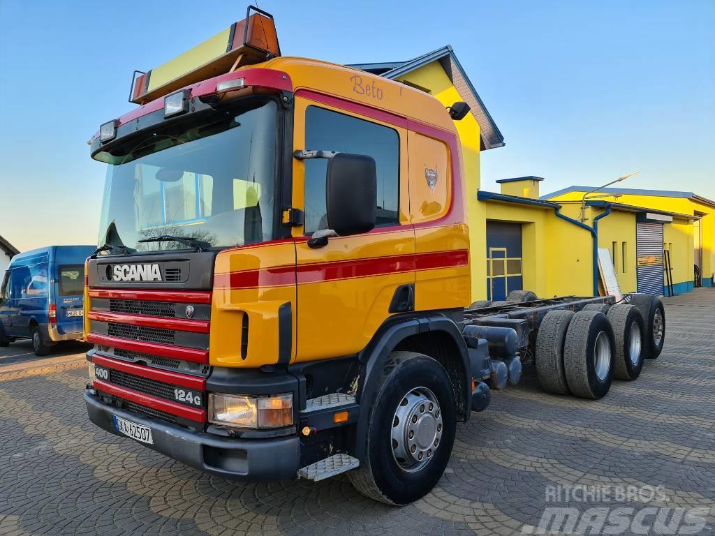 Scania 124L400 6x4, 8x4 Trekkvogner