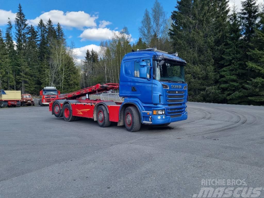 Scania R560 8x2*6HNB Kabelløft lastebiler
