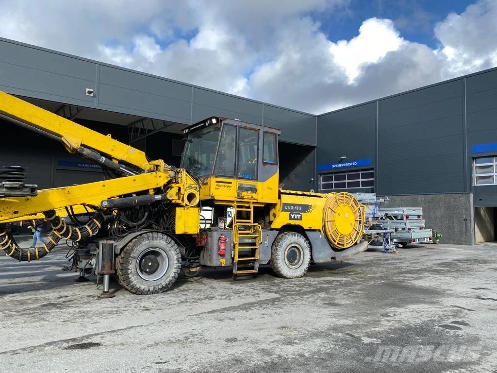 Atlas Copco Boomer E3-30 Underjords-gruve- og tunnelborerigger