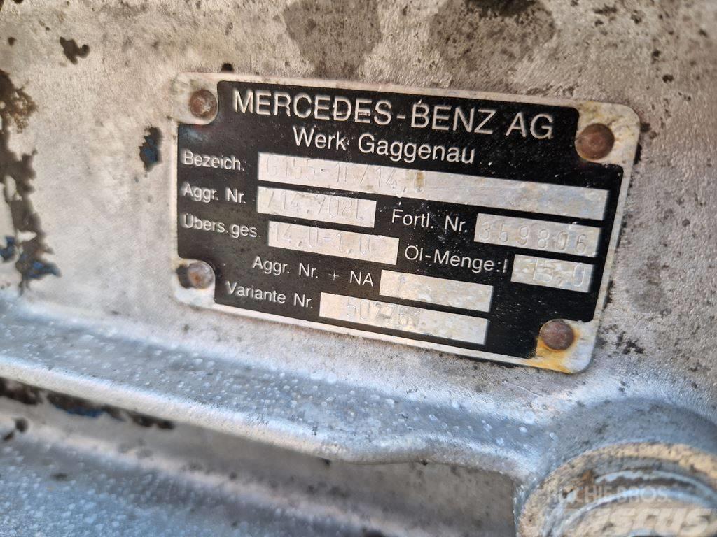 Mercedes-Benz ΣΑΣΜΑΝ   G 155 - 16/14,0 , ΜΗΧΑΝΙΚΟ ΛΕΒΙΕ Girkasser