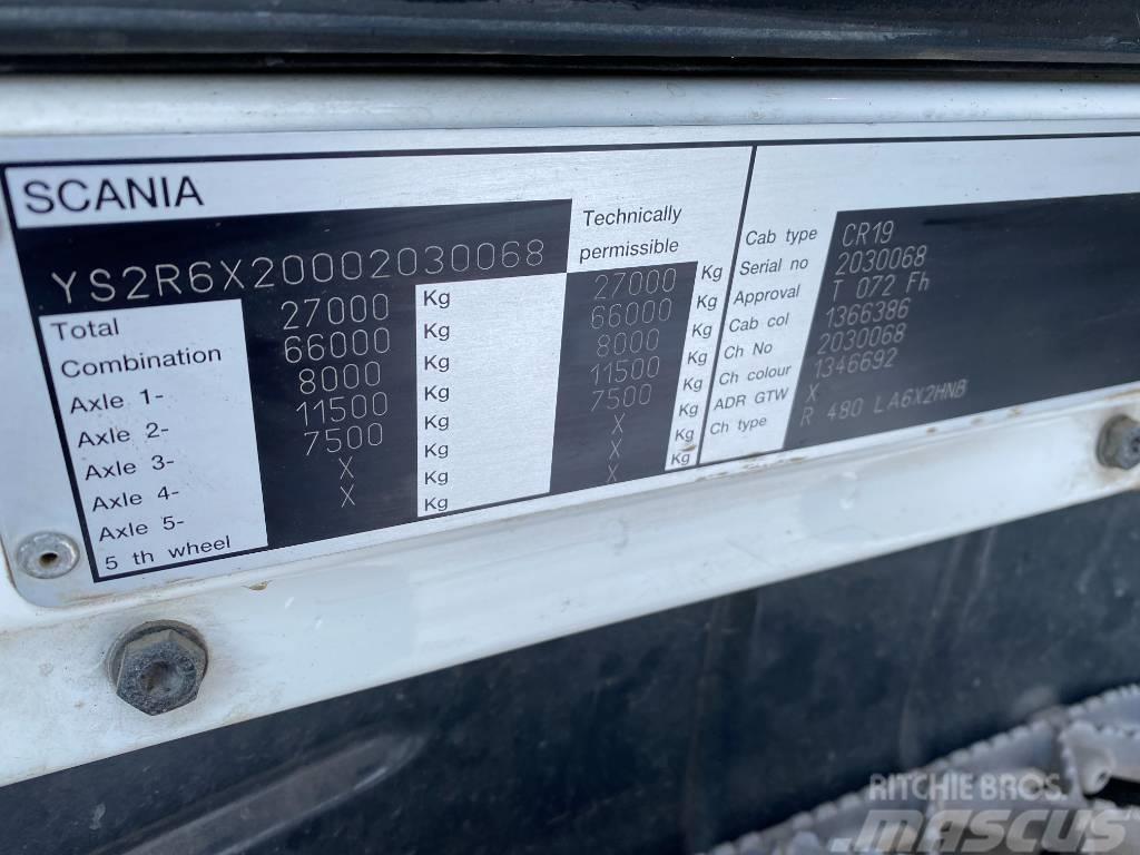 Scania R480 6x2 / RETARDER / HYDRAULICS Trekkvogner