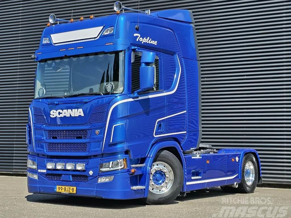 Scania R580 V8 / MANUAL / RETARDER / HYDRAULIC / SPECIAL Trekkvogner